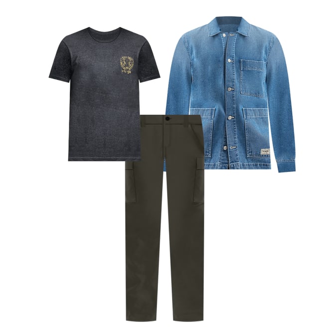 Men's Outdoor Performance Cargo Pant in Black Ink