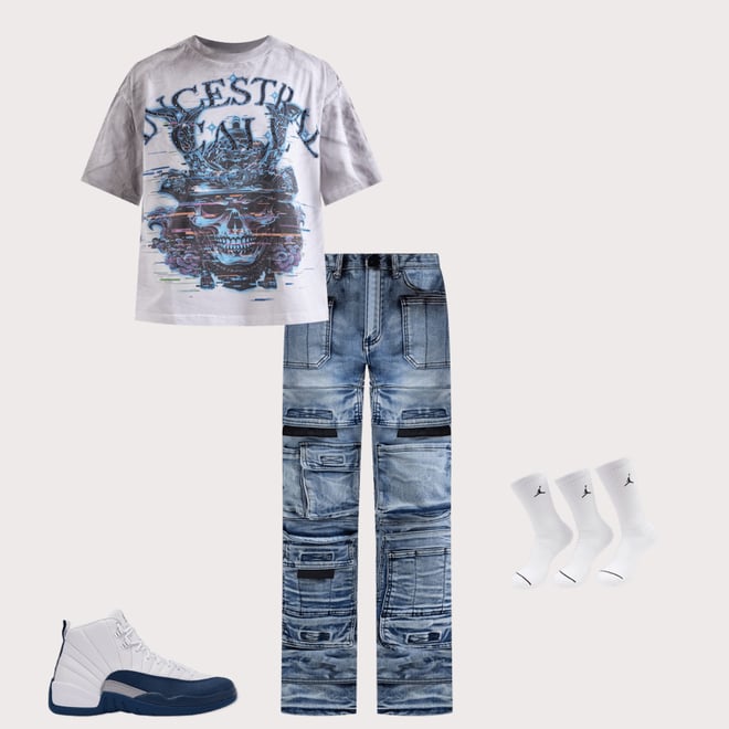 Jordan Air Jordan 12 Retro 'French Blue and White'