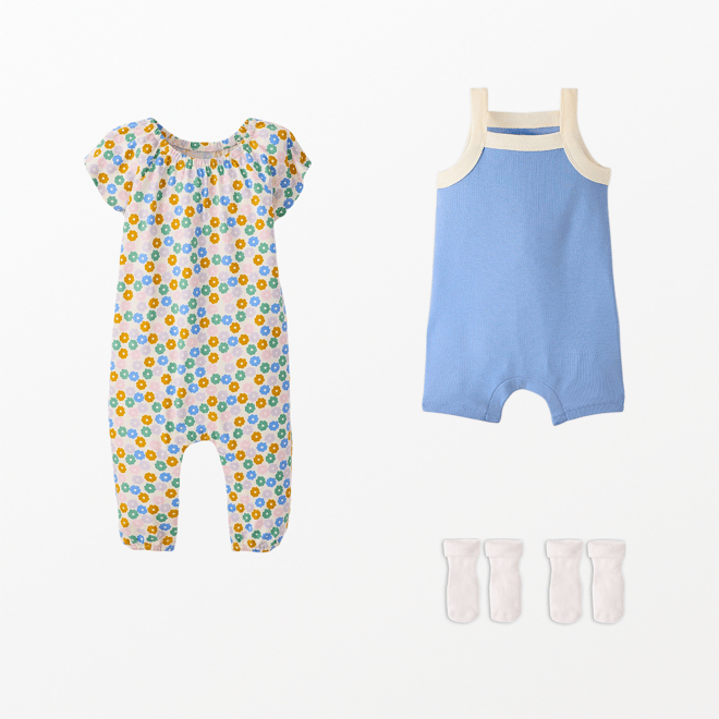 Baby Flutter Sleeve Romper | Hanna Andersson