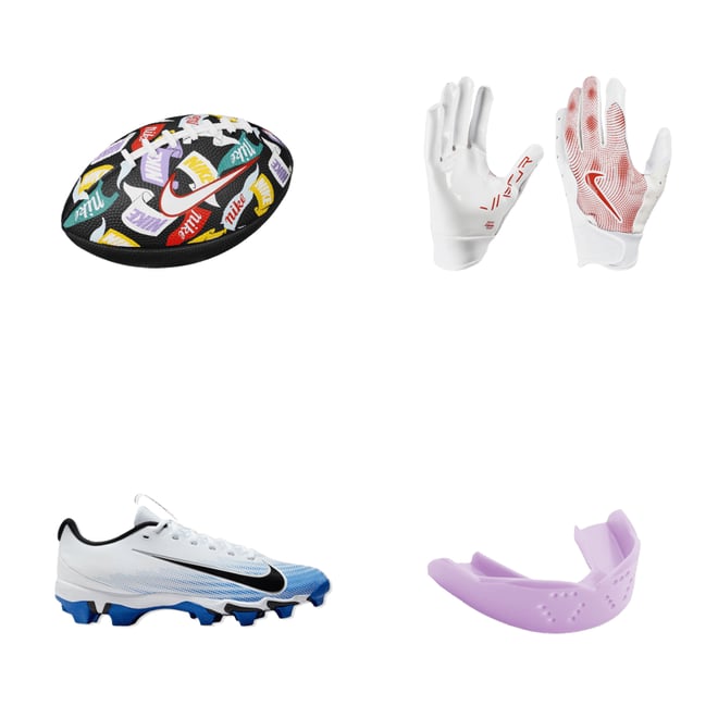 Nike Youth Vapor Jet 8.0 Football Gloves | Dick's Sporting Goods