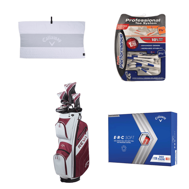 Callaway 2023 ERC Soft Triple Track 360 Fade Golf Balls | Golf Galaxy