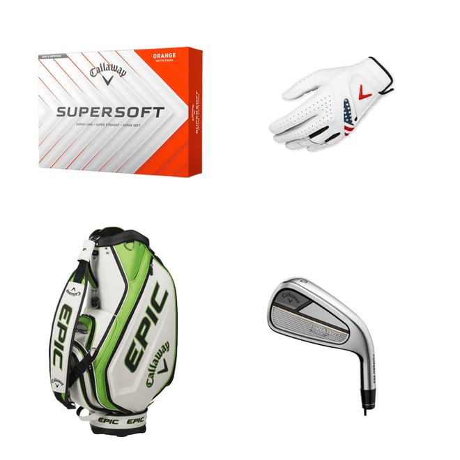 Callaway EPIC ゴルフバッグ Torrey Pines 2021 Callaway EPIC Torrey Pines 2021 Golf Bag Blue White Red