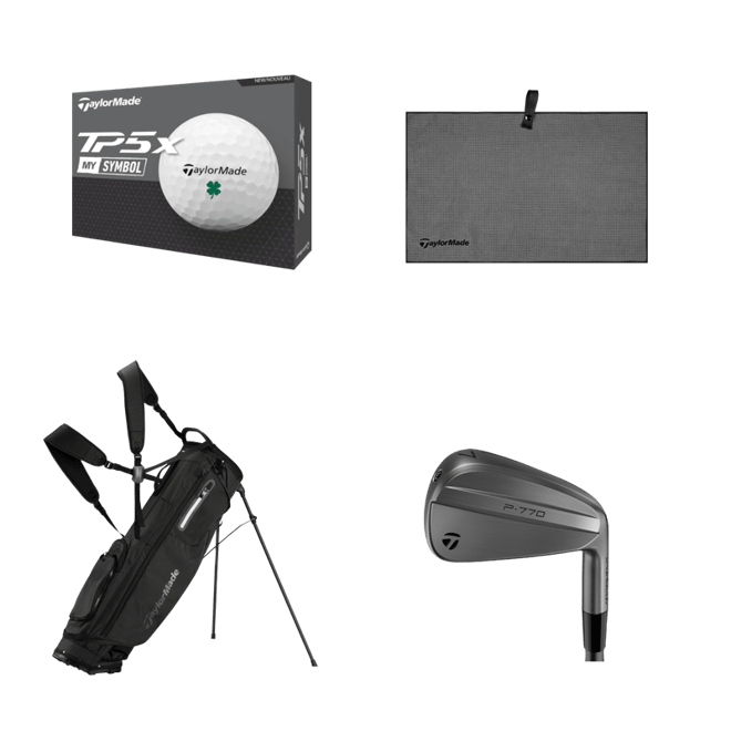 TaylorMade 2024 TP5x MySymbol Clover Golf Balls | Golf Galaxy