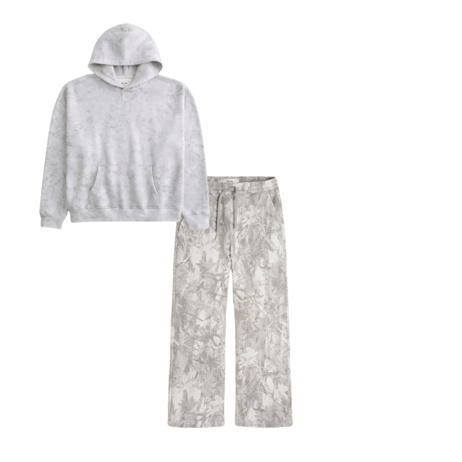 Boxy Wash Effect Hoodie