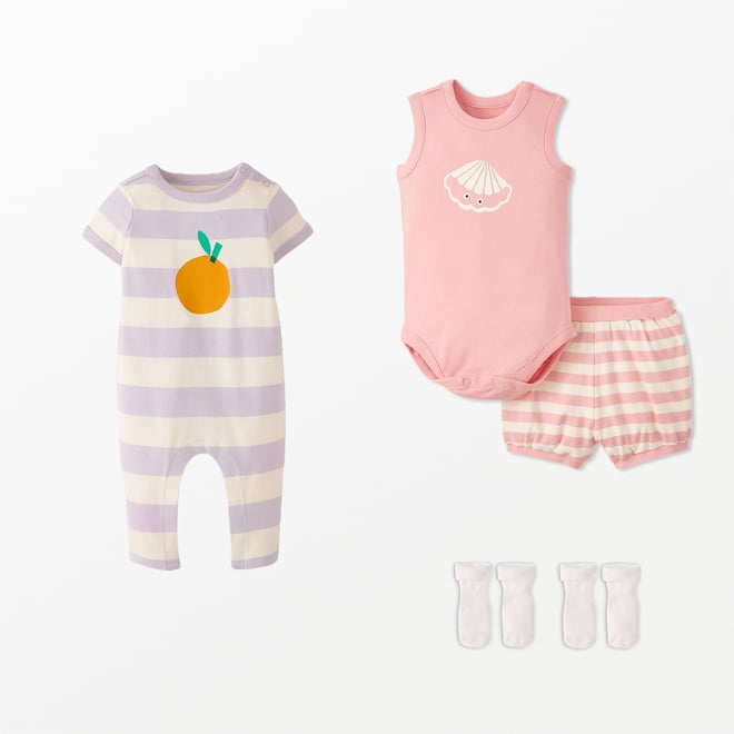 Baby Graphic Romper | Hanna Andersson
