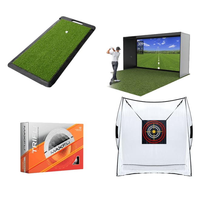 練習マットMAXFLI Dual Height Hitting Mat Maxfli Dual Height Golf Hitting Mat | Golf Galaxy