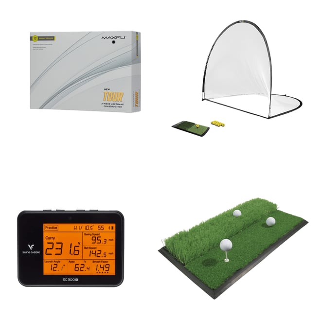 Maxfli Dual Height Golf Hitting Mat | Golf Galaxy