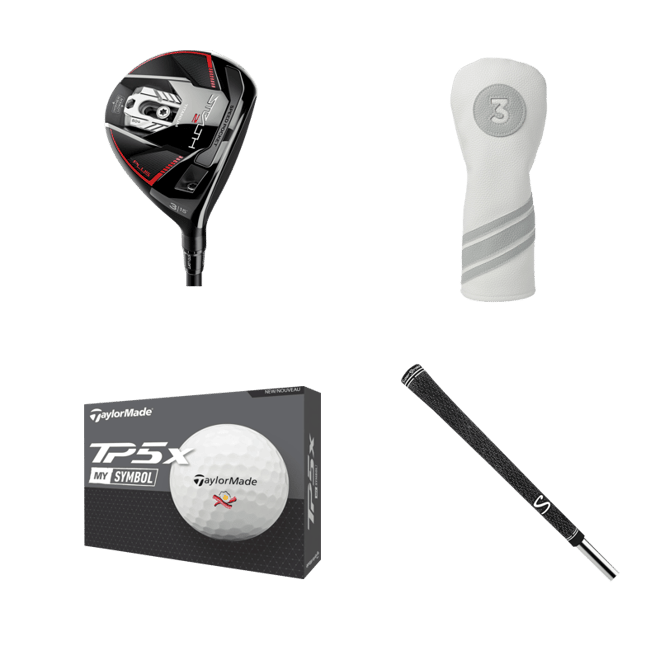 TaylorMade 2024 TP5x MySymbol Bacon & Eggs Golf Balls | Golf
