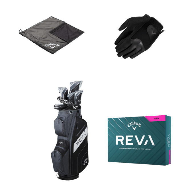 Callaway Women's REVA Cart Bag 11-Piece Complete Set | Golf Galaxy