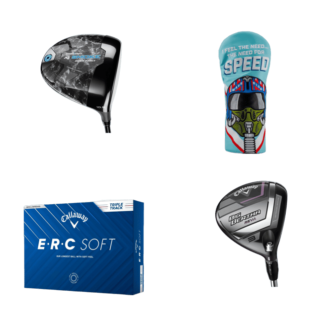Callaway 2025 ERC Soft Triple Track Golf Balls | Golf Galaxy