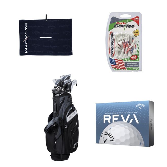 Callaway Women's REVA Stand Bag 11-Piece Complete Set | Golf