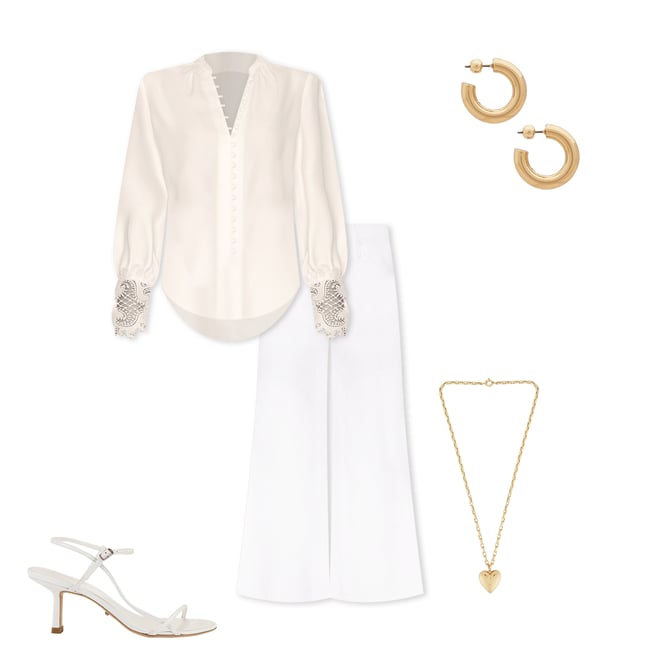 2nd bundle featuring 4 items which compliment Ava Lace Cuff Blouse