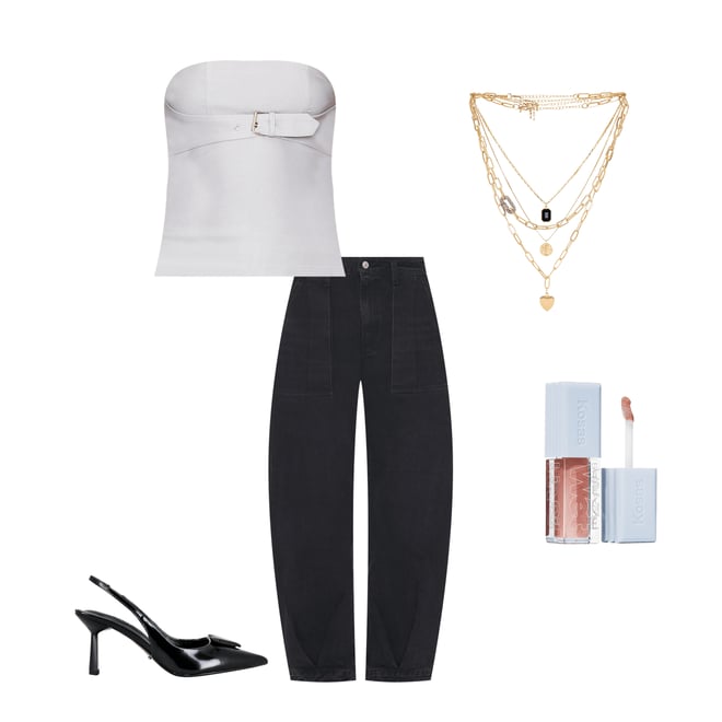 3rd bundle featuring 4 items which compliment Capri Strapless Top
