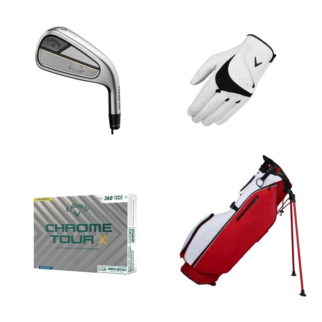キャロウェイ　Chrome tourX 360° ホワイト③ Callaway - Chrome Tour X Triple Track Golf Balls | Morton