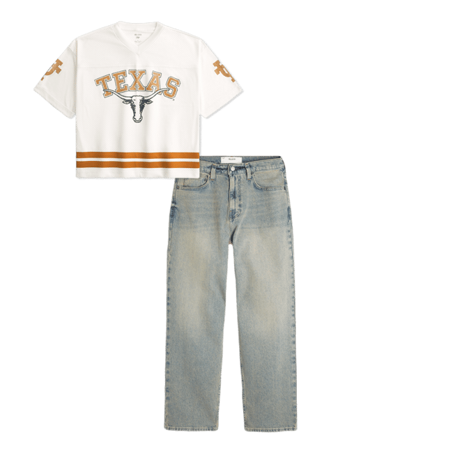 Light Wash Baggy Jeans