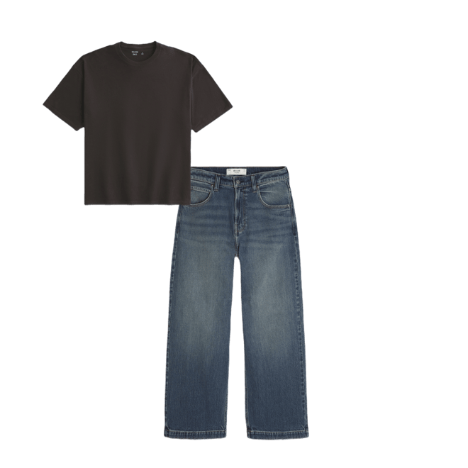 Baggy Cotton Crew T-Shirt