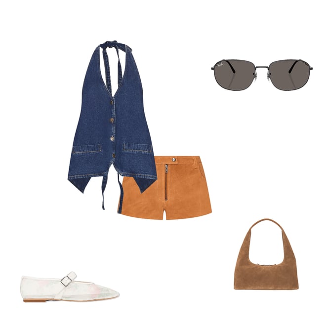 2nd bundle featuring 4 items which compliment Hills Halter Top