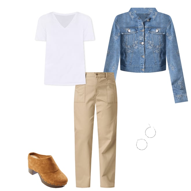 Cato Fashions | Cato Patch Pocket Twill Pants
