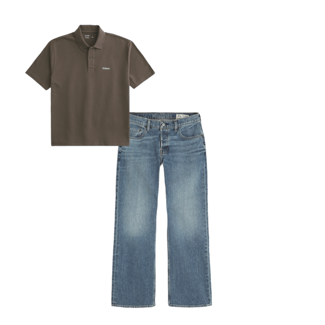 Relaxed Logo Polo