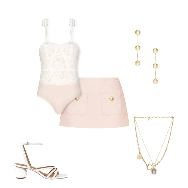 2nd bundle featuring 4 items which compliment by Marianna Dapheen Skort