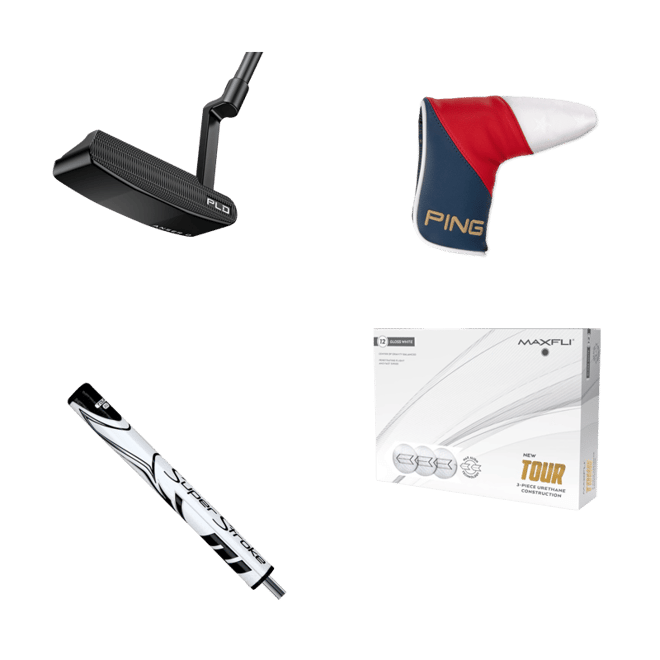 PING PLD Milled Anser D Matte Black Putter | Golf Galaxy