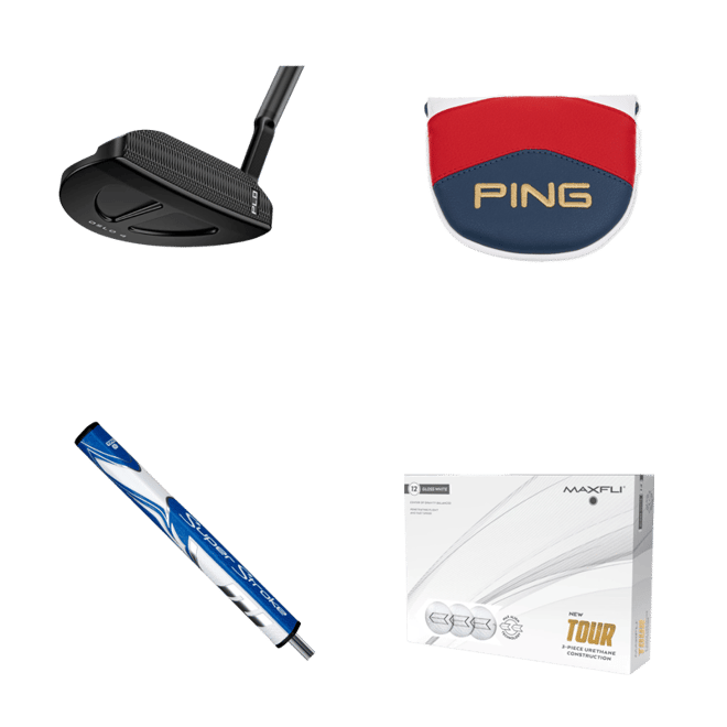 PING PLD Milled Oslo 4 Matte Black Putter | Golf Galaxy