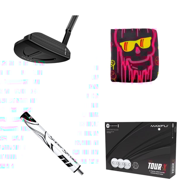 pingPLD オスロ4 PLD Milled Oslo 4 Matte Black Putter | PING PLD