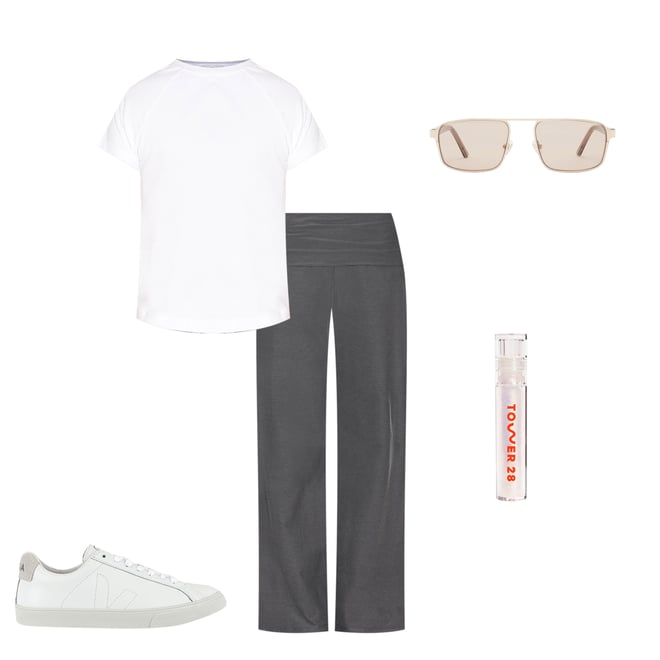 5th bundle featuring 4 items which compliment Fitted Cap Sleeve Tee
