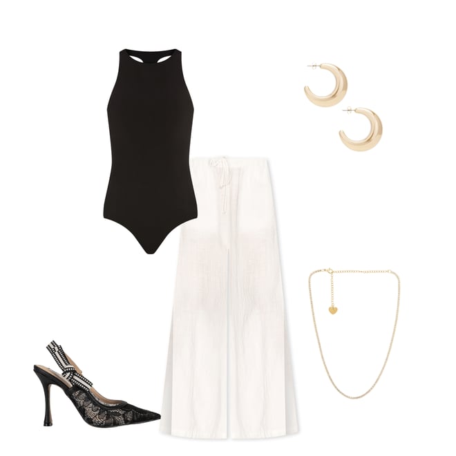 2nd bundle featuring 4 items which compliment Ballet Racerback Bodysuit