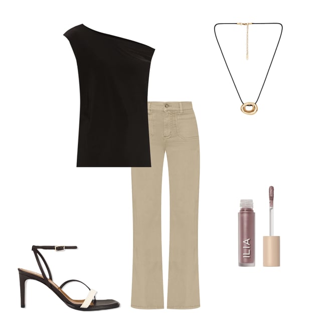 1st bundle featuring 4 items which compliment X REVOLVE Drop Shoulder Top