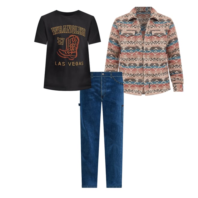 Wrangler Workwear Excavator Jean in Midwash