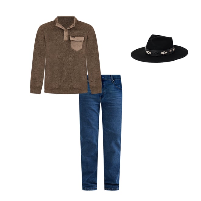 Wrangler® Five Star Premium Denim Flex For Comfort Regular Fit Jean in Dark Stonewash