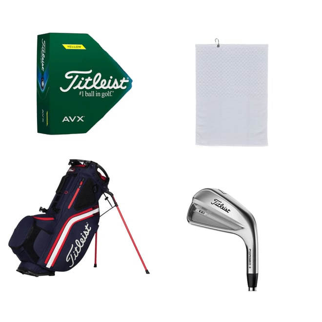 Titleist T100 4番アイアン Titleist T100 Irons 4-PW True Temper AMT White Steel Stiff