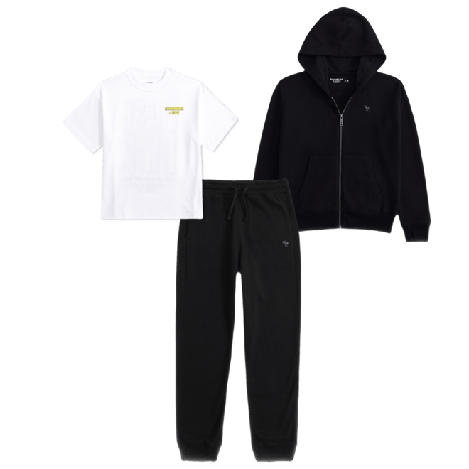 essential icon full-zip hoodie