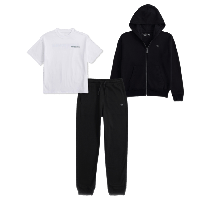 essential icon full-zip hoodie