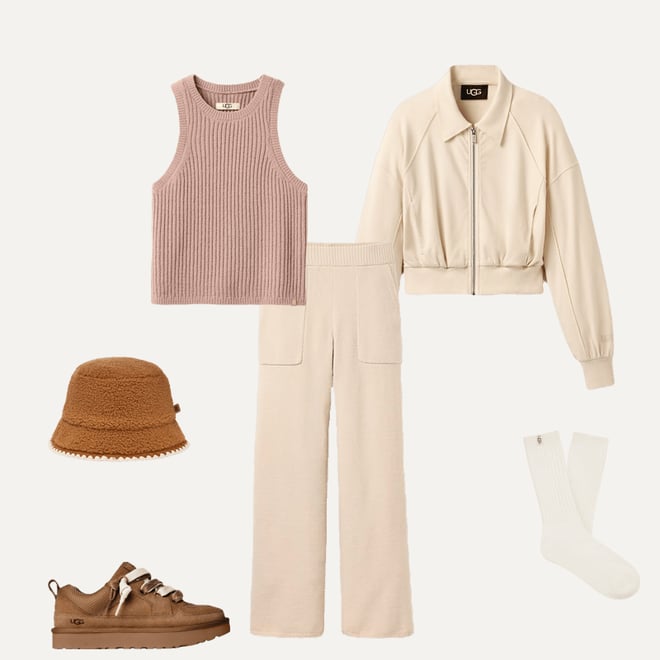 Women's Rib Knit Slouchy Crew Sock