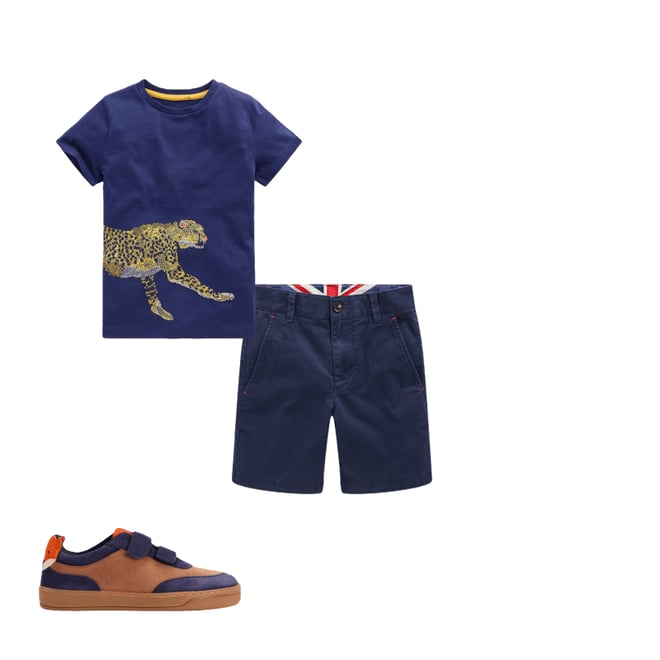 2nd bundle featuring 2 items which compliment Classic Chino Shorts-College Navy