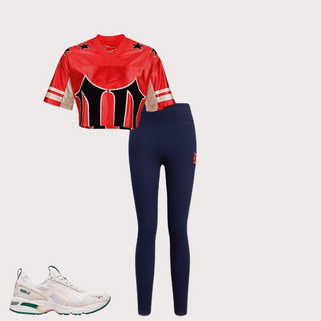 First Row Cropped Jersey