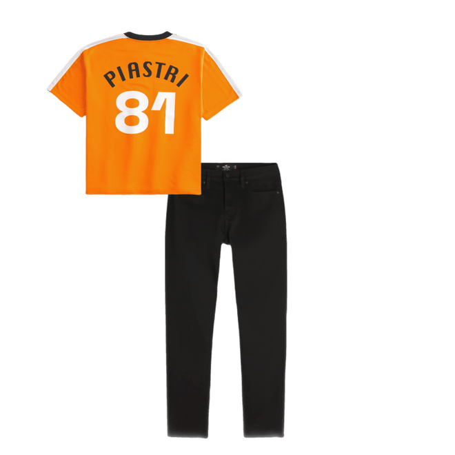 Black No Fade Athletic Skinny Jeans
