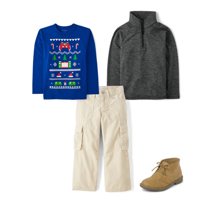 Kids Corduroy Baggy Cargo Pants - PURPLE | The Children's Place 