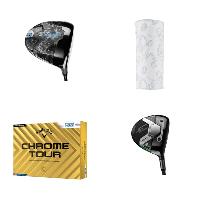 Callaway - PARADYM X Women’sドライバー➕ユーティリティ4  Aシャフト Women's Paradym X Drivers