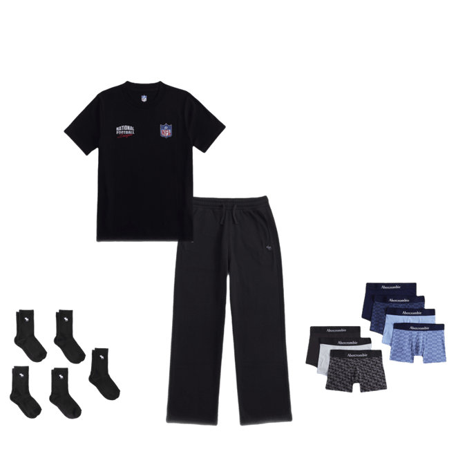 essential icon baggy open-hem sweatpants