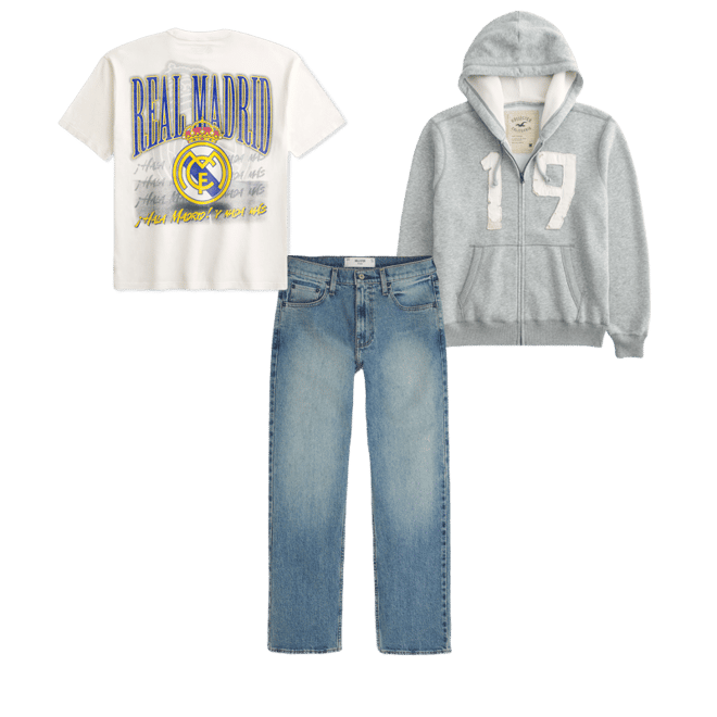 Boxy Real Madrid CF Graphic Tee