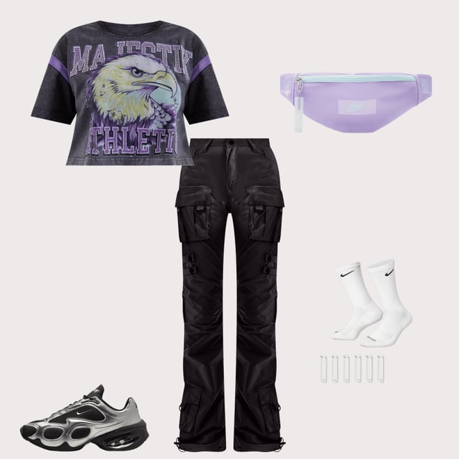 Majestik Athletics Cropped Tee