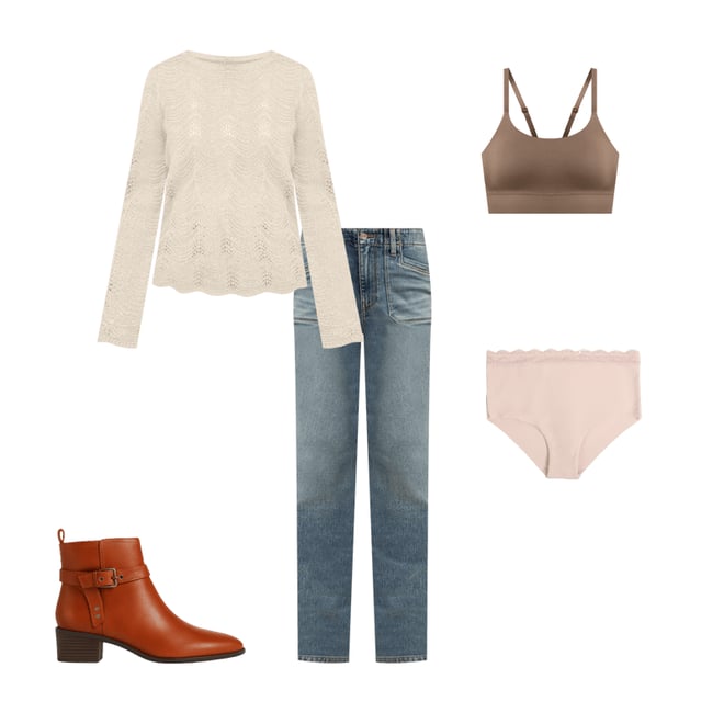 m jeans by maurices™ High Rise Patch Pocket Slim Boot Jean