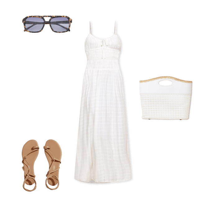 blue dress for baby girl Tala Maxi Dress main image 1