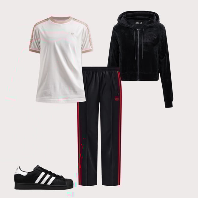 Adidas Originals Ruffle 3-Stripes Tee – DTLR