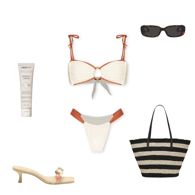 4th bundle featuring 5 items which compliment Travel Mineral Crème SPF 50