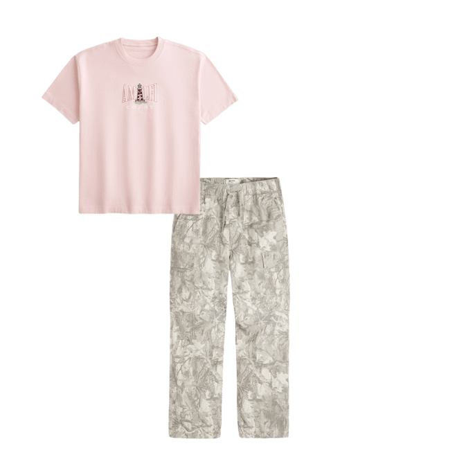 Boxy Heavyweight Amalfi Coast Graphic Tee