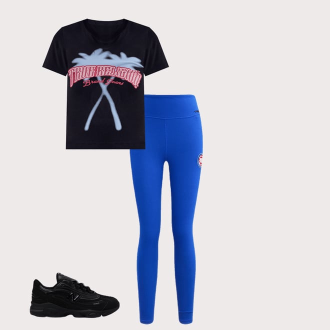 True Religion Palm Tree Tee